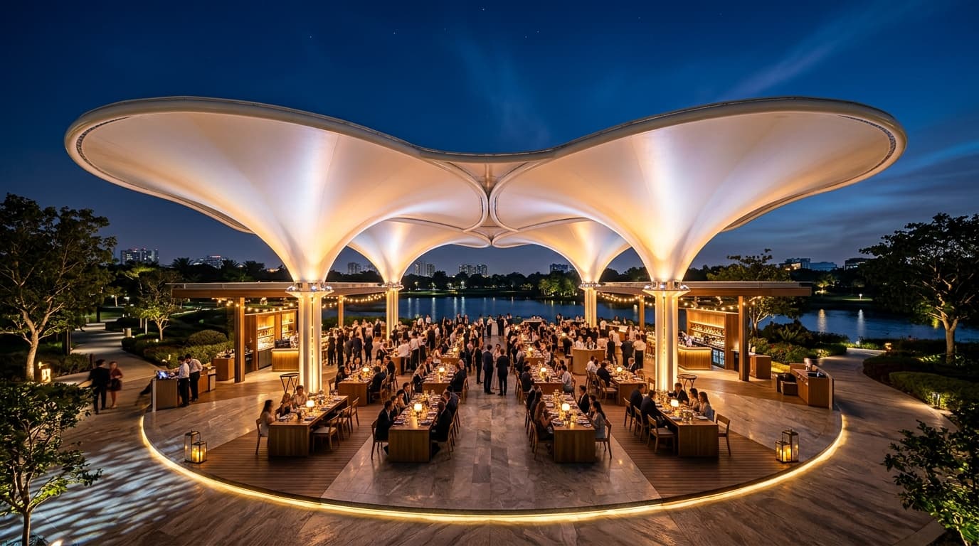 Outdoor Pavilion & Grand Experience Venue